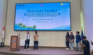 Rizal Calvary Marimbo Direktur Manajemen Pembangkitan PT PLN (Persero), Rizal Calvary Marimbo mengunjungi Universitas Samratulangi (Unsrat) untuk memberikan Kuliah Umum yang bertajuk "Menggali Potensi Diri Menuju Kesuksesan Kelistrikan Sulawesi Utara”.