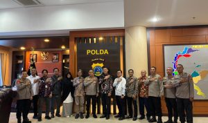 PT PLN (Persero) PLN melakukan audiensi dengan Kapolda Sulawesi Tengah, Brigjen Pol. Nasri, S.I.K., M.H., di Markas Kepolisian Daerah Sulawesi Tengah, Kamis (25/6).
