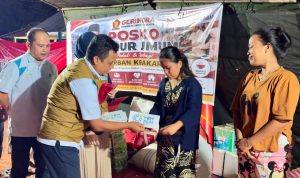 PLN UP3 Tolitoli PLN Peduli, Yayasan Baitul Maal (YBM), dan serikat pegawai PLN UP3 Tolitoli bergerak sigap menyalurkan bantuan kemanusiaan